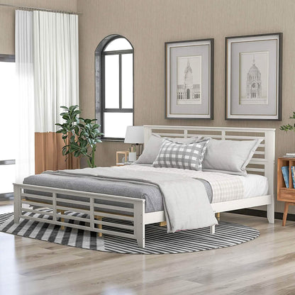 Solid Wood Platform Bed Frame DailySale