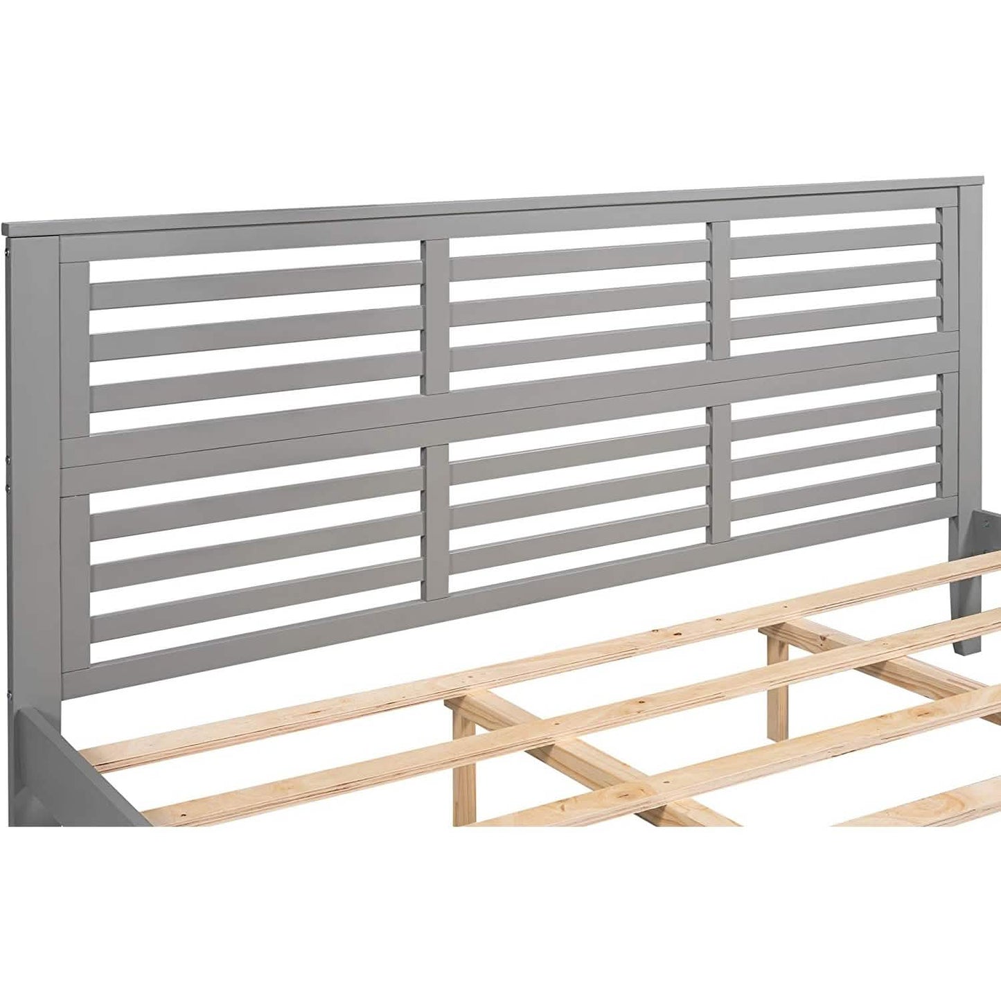 Solid Wood Platform Bed Frame DailySale