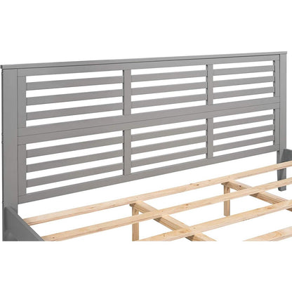 Solid Wood Platform Bed Frame DailySale