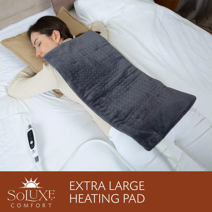Soluxe Comfort XL King Size Heating Pad DailySale
