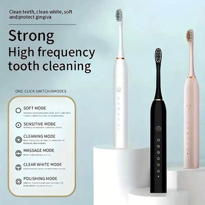 Sonic Electric Toothbrush with 6 Modes and Smart Timer DailySale