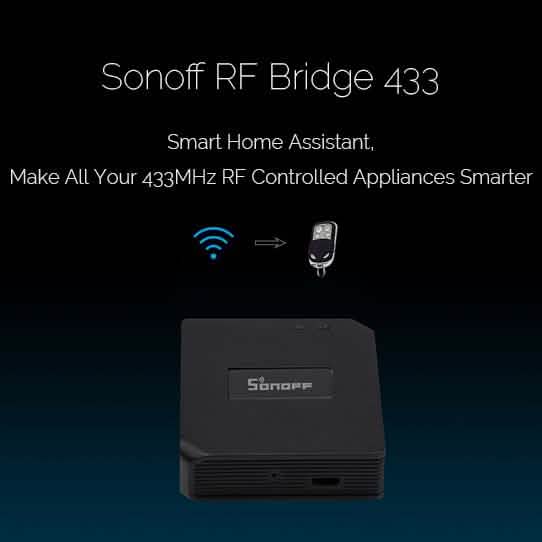 SONOFF® RF Bridge WIFI 433 MHz Replacement Smart Home Automation Universal Switch DailySale
