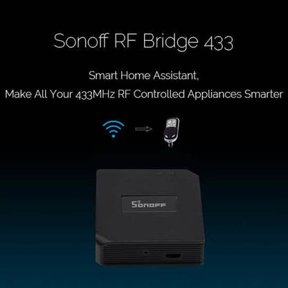SONOFF® RF Bridge WIFI 433 MHz Replacement Smart Home Automation Universal Switch DailySale