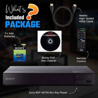 Sony 4k Blu Ray DVD Player for TV  (Refurbished) DailySale