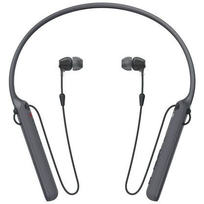 Sony - C400 Wireless Behind-Neck in Ear Headphone - Black (Refurbished) DailySale