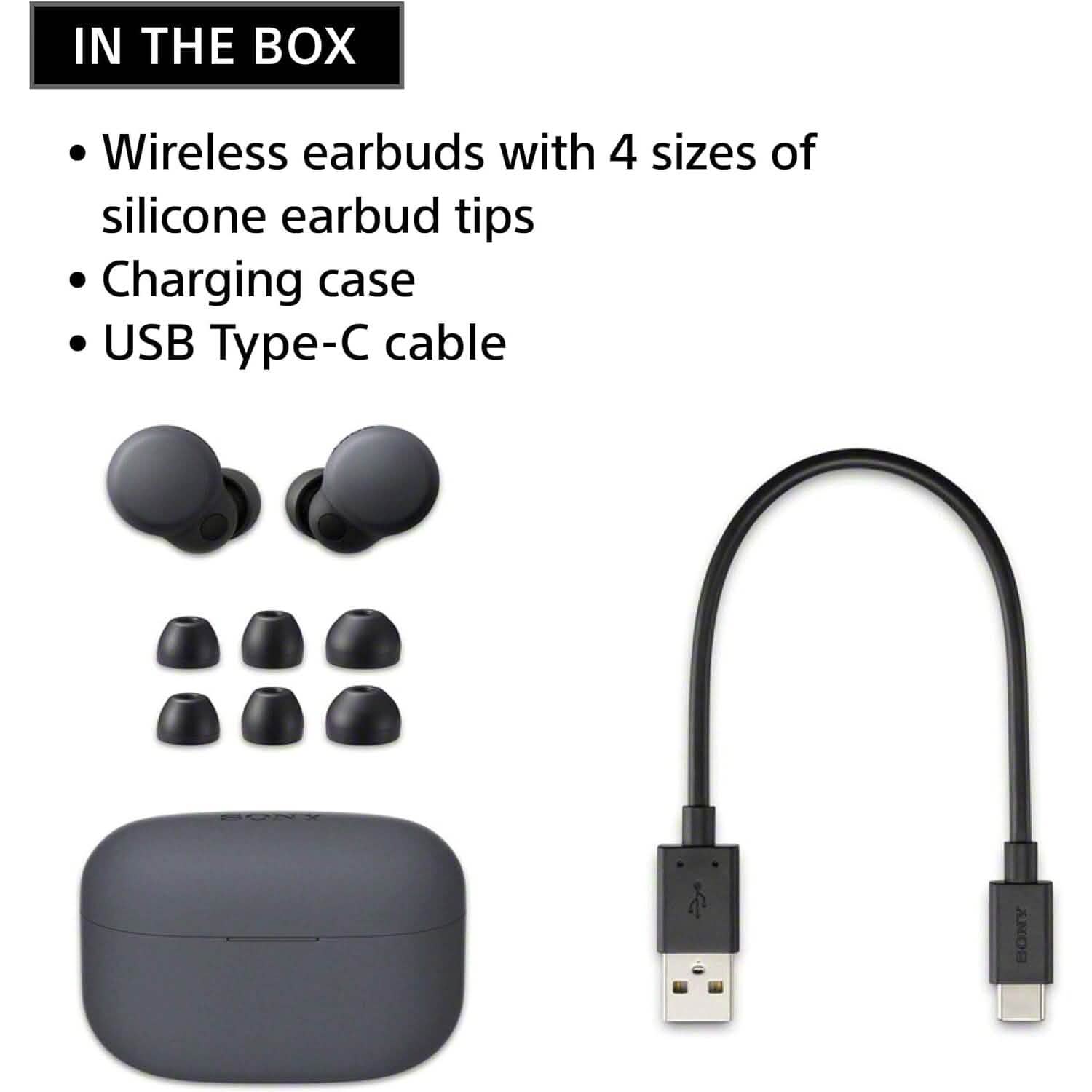 Sony LinkBuds S Truly Wireless Noise Canceling Earbud Headphones with Alexa Built-in  (Refurbished) DailySale