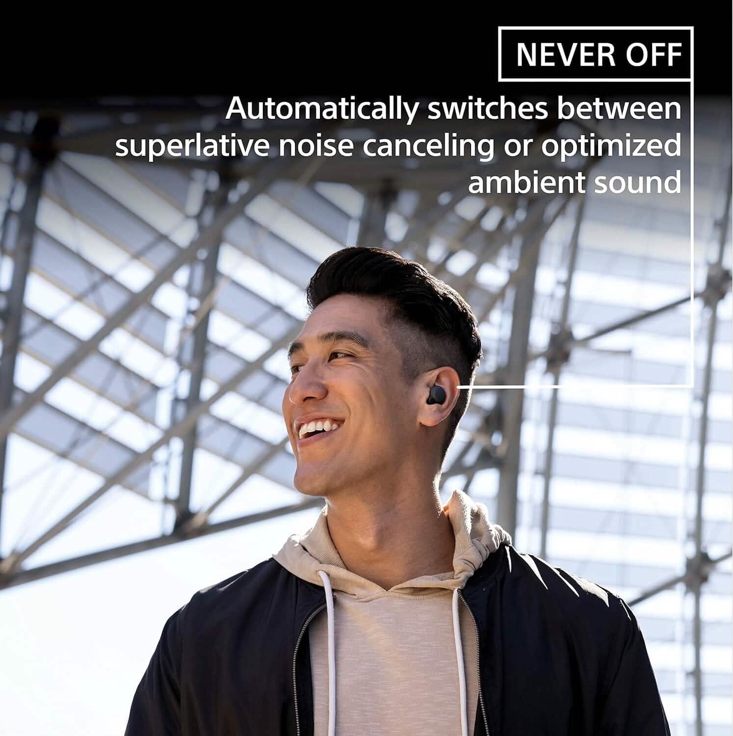 Sony LinkBuds S Truly Wireless Noise Canceling Earbud Headphones with Alexa Built-in  (Refurbished) DailySale