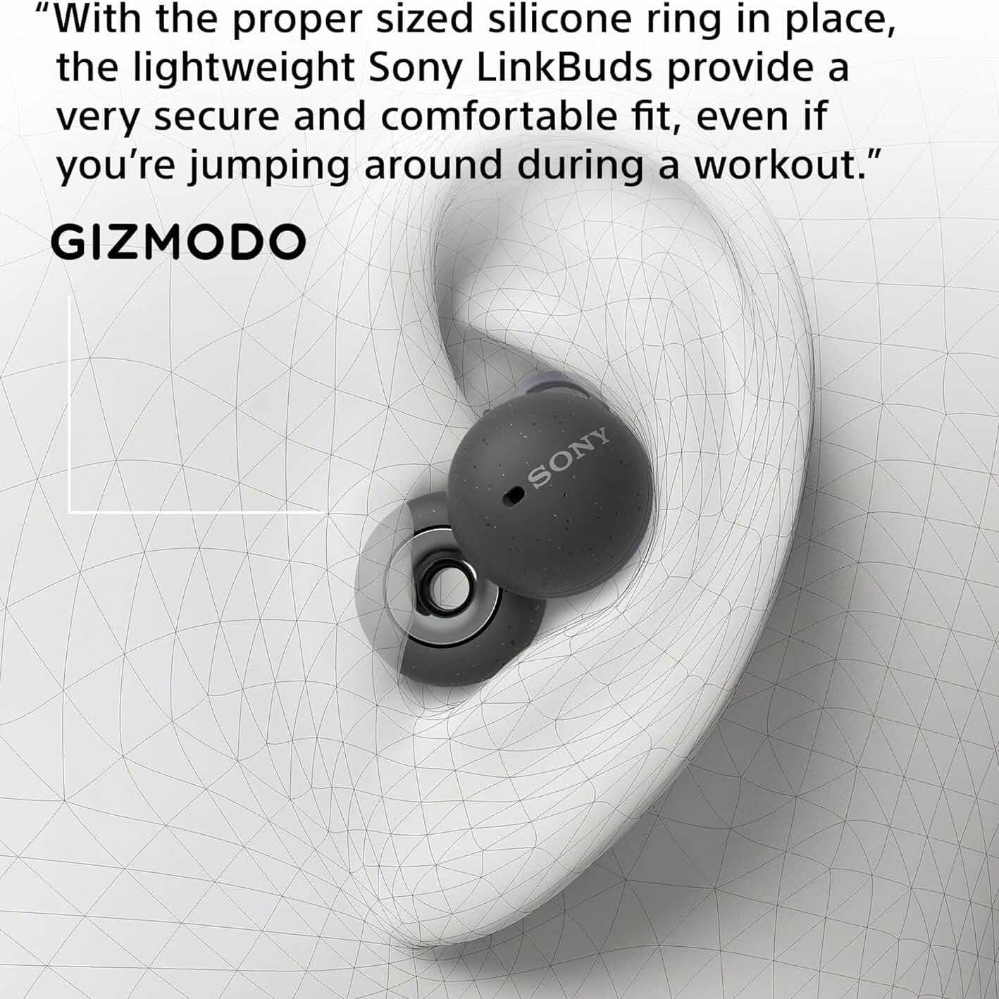 Sony LinkBuds Truly Wireless Earbud Headphones (Refurbished) DailySale