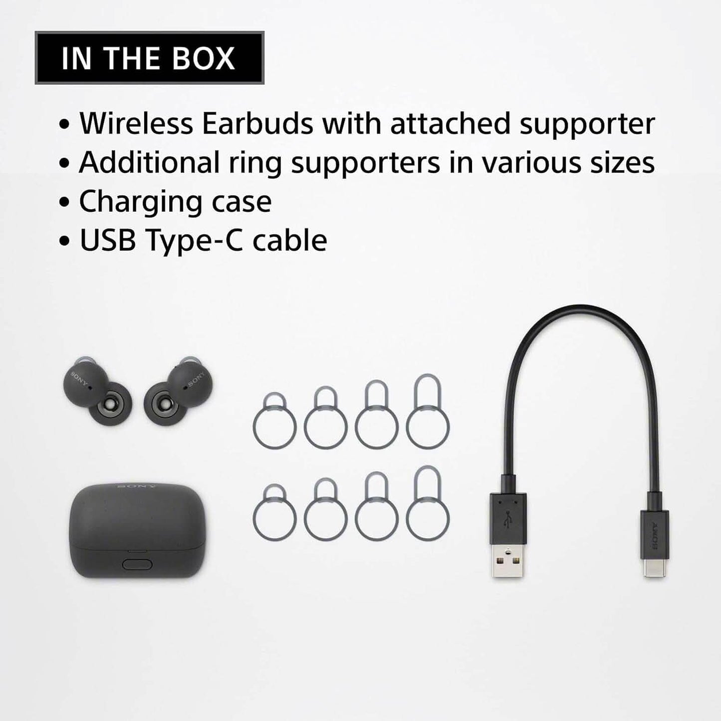 Sony LinkBuds Truly Wireless Earbud Headphones (Refurbished) DailySale