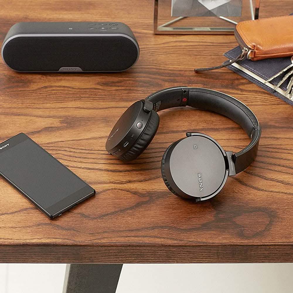 Sony MDRXB650BT/B Extra Bass Bluetooth Headphones - Black (Refurbished) DailySale