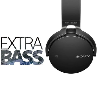 Sony MDRXB650BT/B Extra Bass Bluetooth Headphones - Black (Refurbished) DailySale
