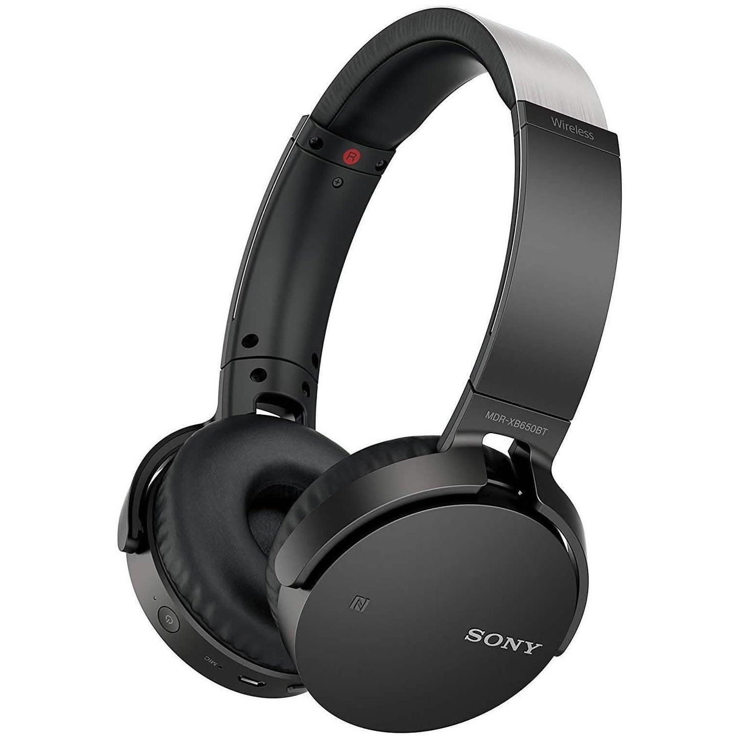 Sony MDRXB650BT/B Extra Bass Bluetooth Headphones - Black (Refurbished) DailySale