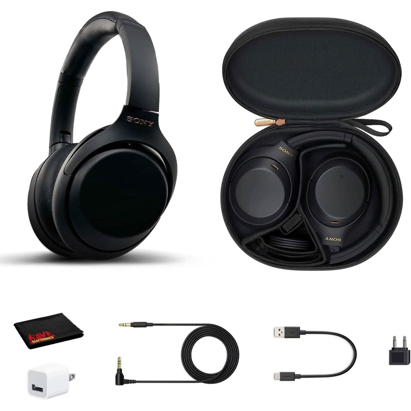 Sony WH-1000XM4 Wireless Noise Canceling Overhead Headphones with Mic  (Refurbished) DailySale