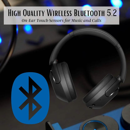 Sony Wireless Noise Cancelling Headphones WH-XB910N Bluetooth Headset + NeeGo 3.5mm Extension (Refurbished) DailySale