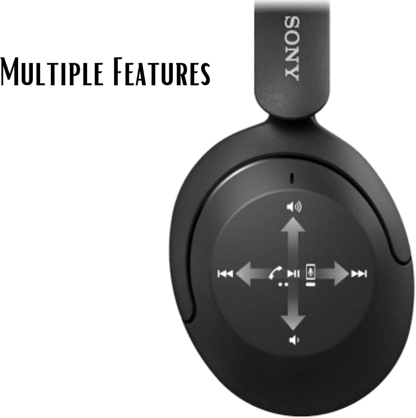 Sony Wireless Noise Cancelling Headphones WH-XB910N Bluetooth Headset + NeeGo 3.5mm Extension (Refurbished) DailySale