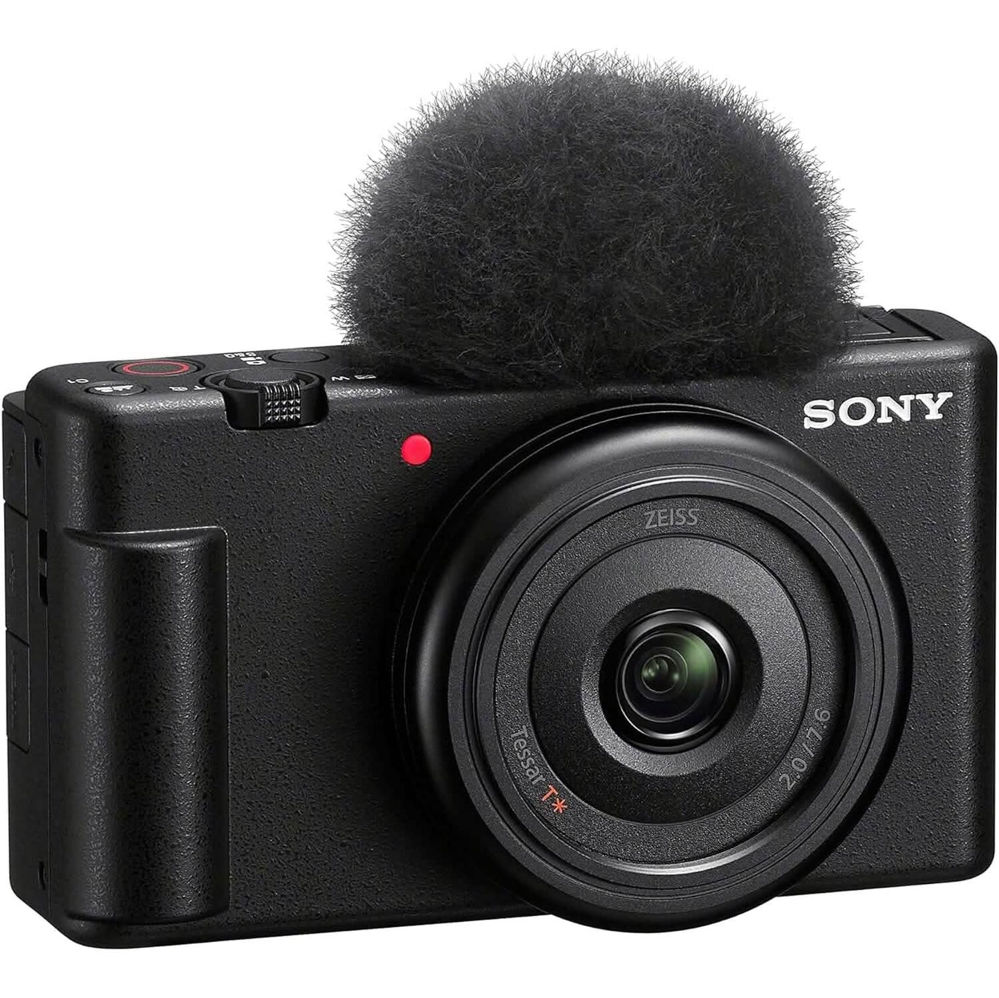 Sony ZV-1F Vlog Camera for Content Creators and Vloggers Black  (Refurbished) DailySale