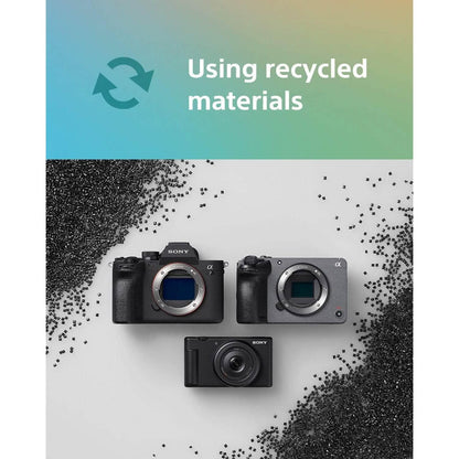 Sony ZV-1F Vlog Camera for Content Creators and Vloggers Black  (Refurbished) DailySale