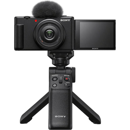 Sony ZV-1F Vlog Camera for Content Creators and Vloggers Black  (Refurbished) DailySale