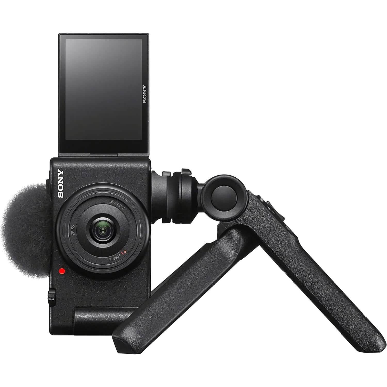 Sony ZV-1F Vlog Camera for Content Creators and Vloggers Black  (Refurbished) DailySale