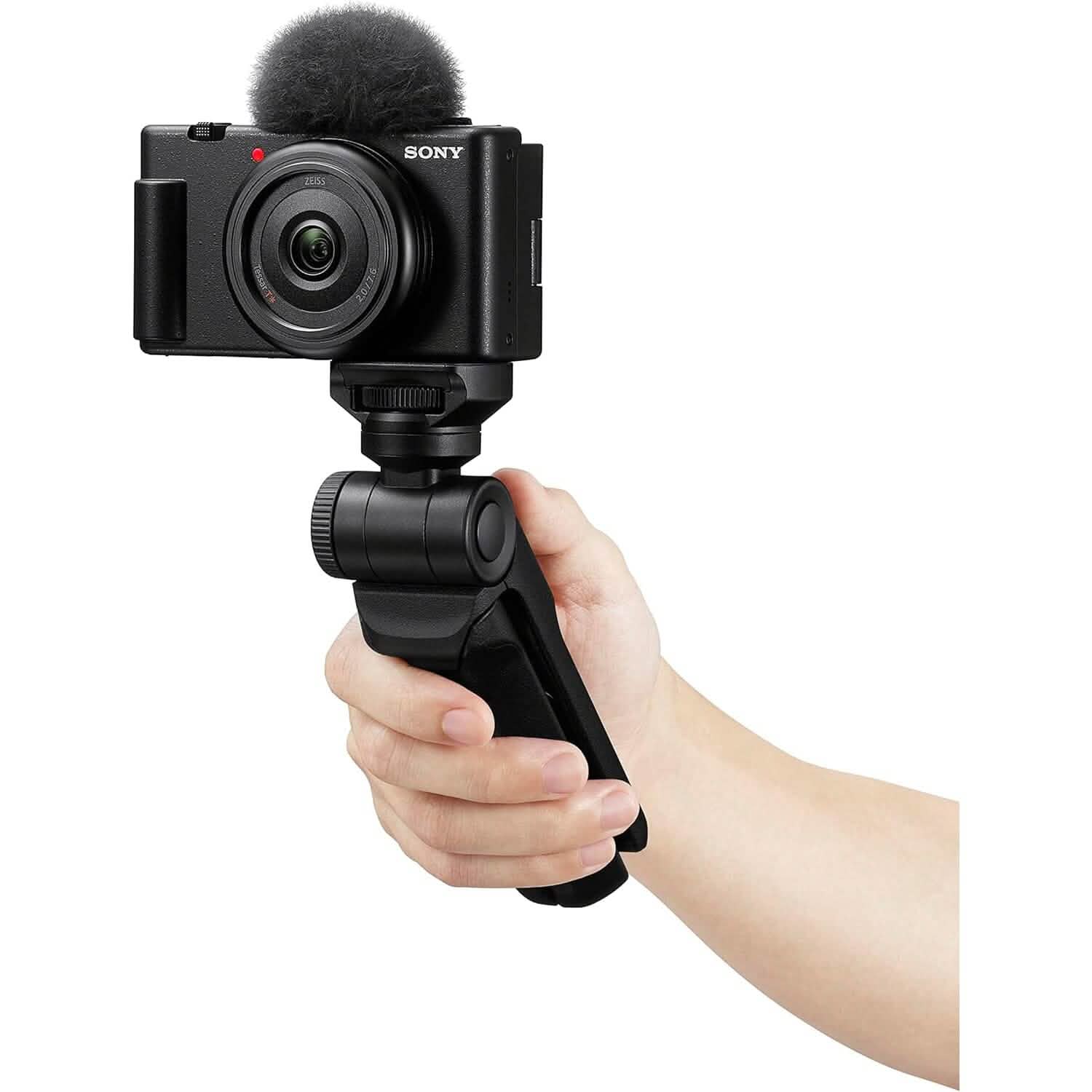 Sony ZV-1F Vlog Camera for Content Creators and Vloggers Black  (Refurbished) DailySale