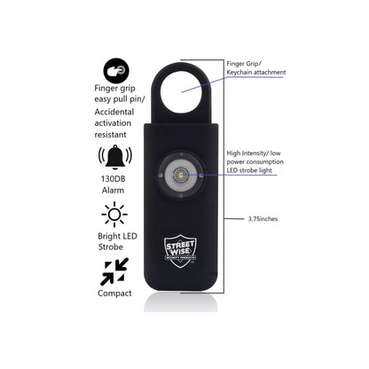 SOS Pull Pin Alarm with Strobe Light DailySale