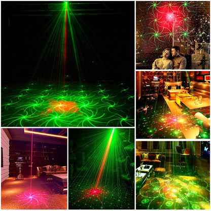 Sound Activated LED Projected Laser Patterns DailySale