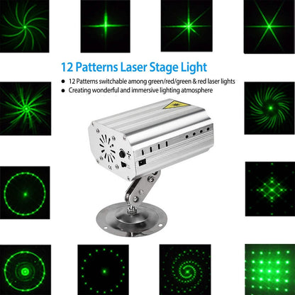 Sound Activated LED Projected Laser Patterns DailySale