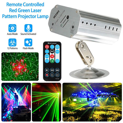 Sound Activated LED Projected Laser Patterns DailySale