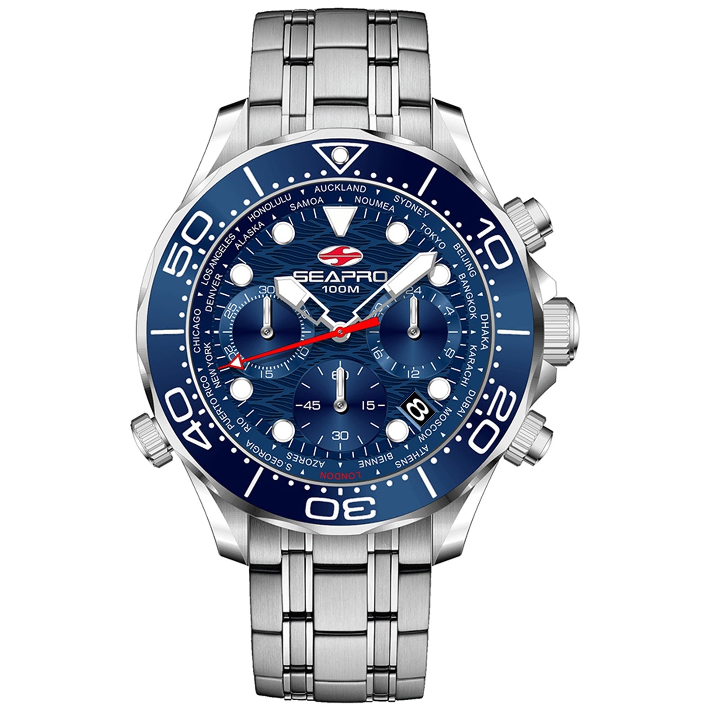 Seapro Men's Mondial Timer Bids.com