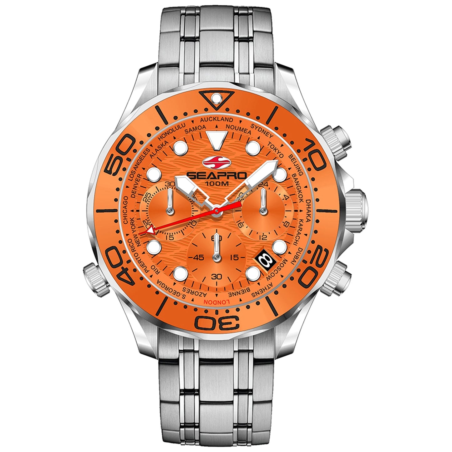 Seapro Men's Mondial Timer Bids.com