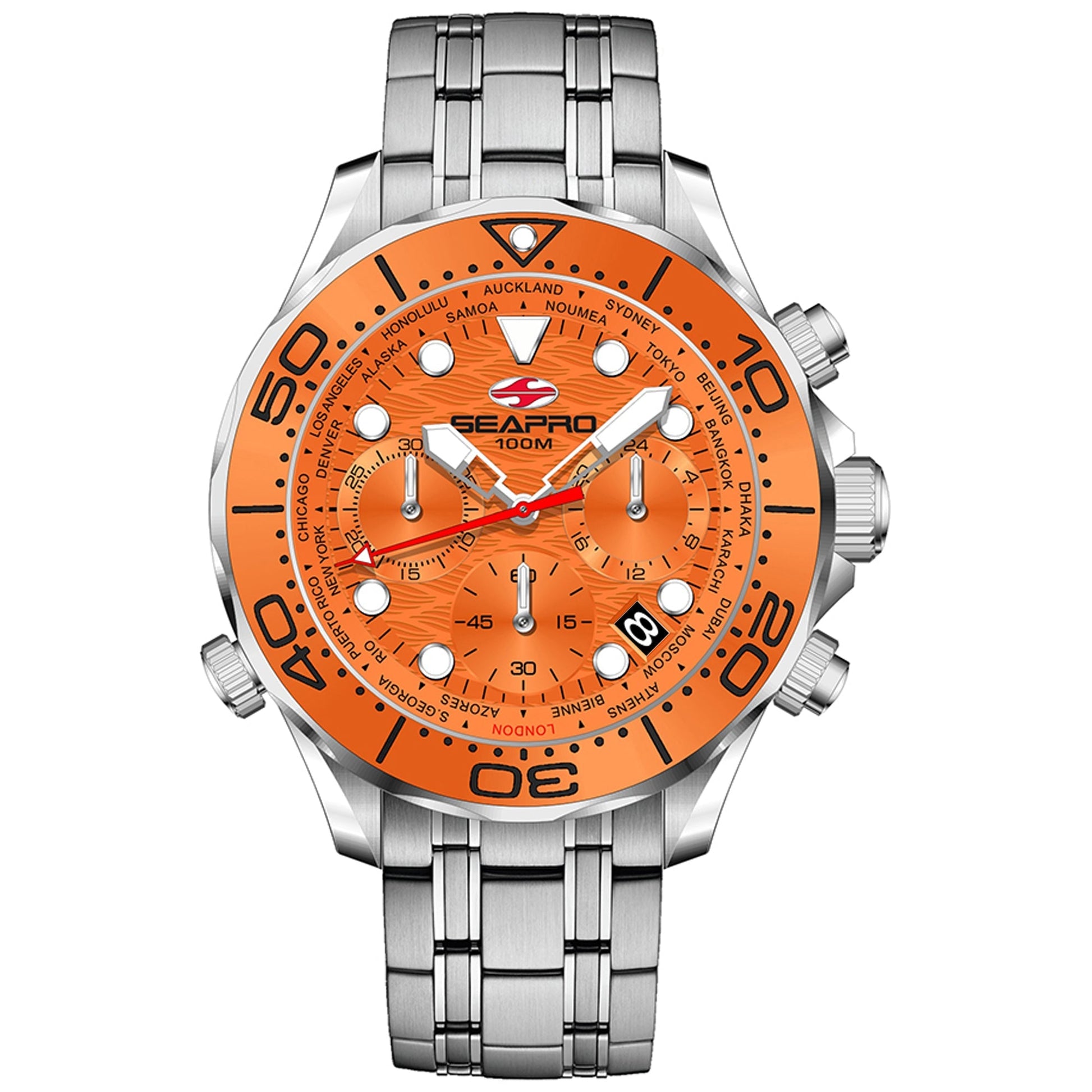 Seapro Men's Mondial Timer Bids.com