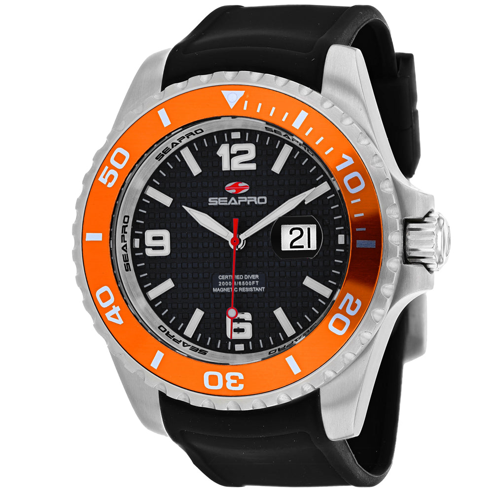 Seapro Men's Abyss 2000M Diver Watch Bids.com