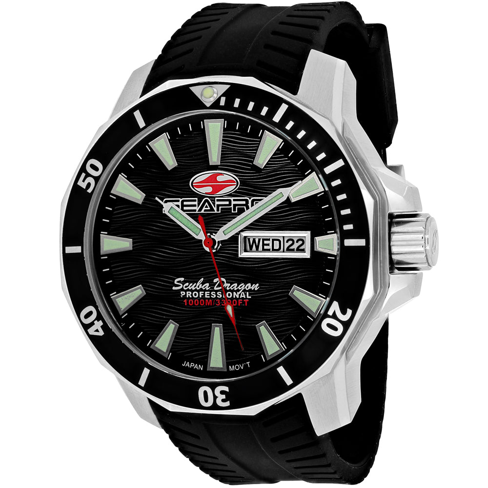 Seapro Men's Scuba Dragon Diver Limited Edition 1000 Meters Bids.com