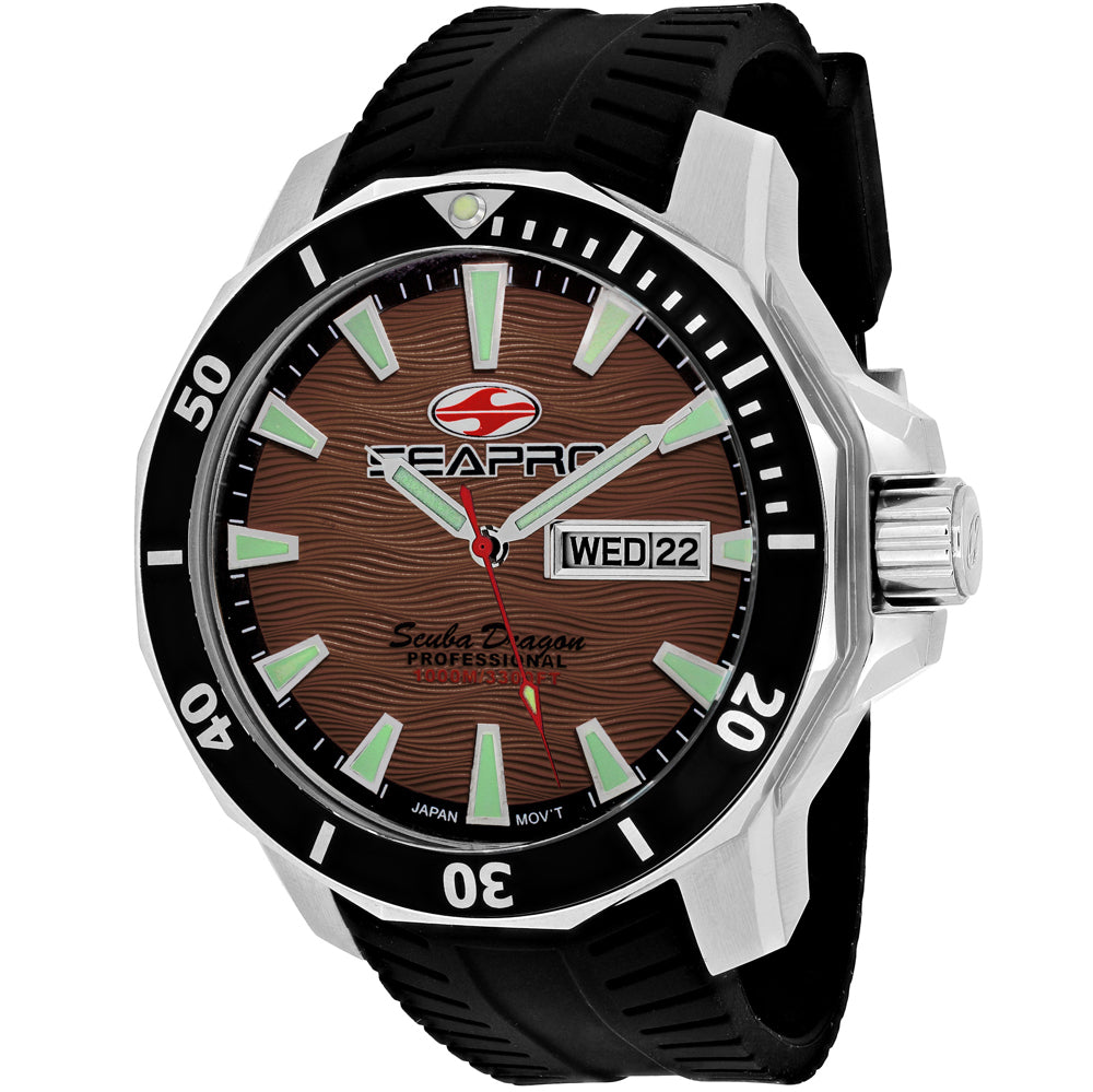 Seapro Men's Scuba Dragon Diver Limited Edition 1000 Meters Bids.com