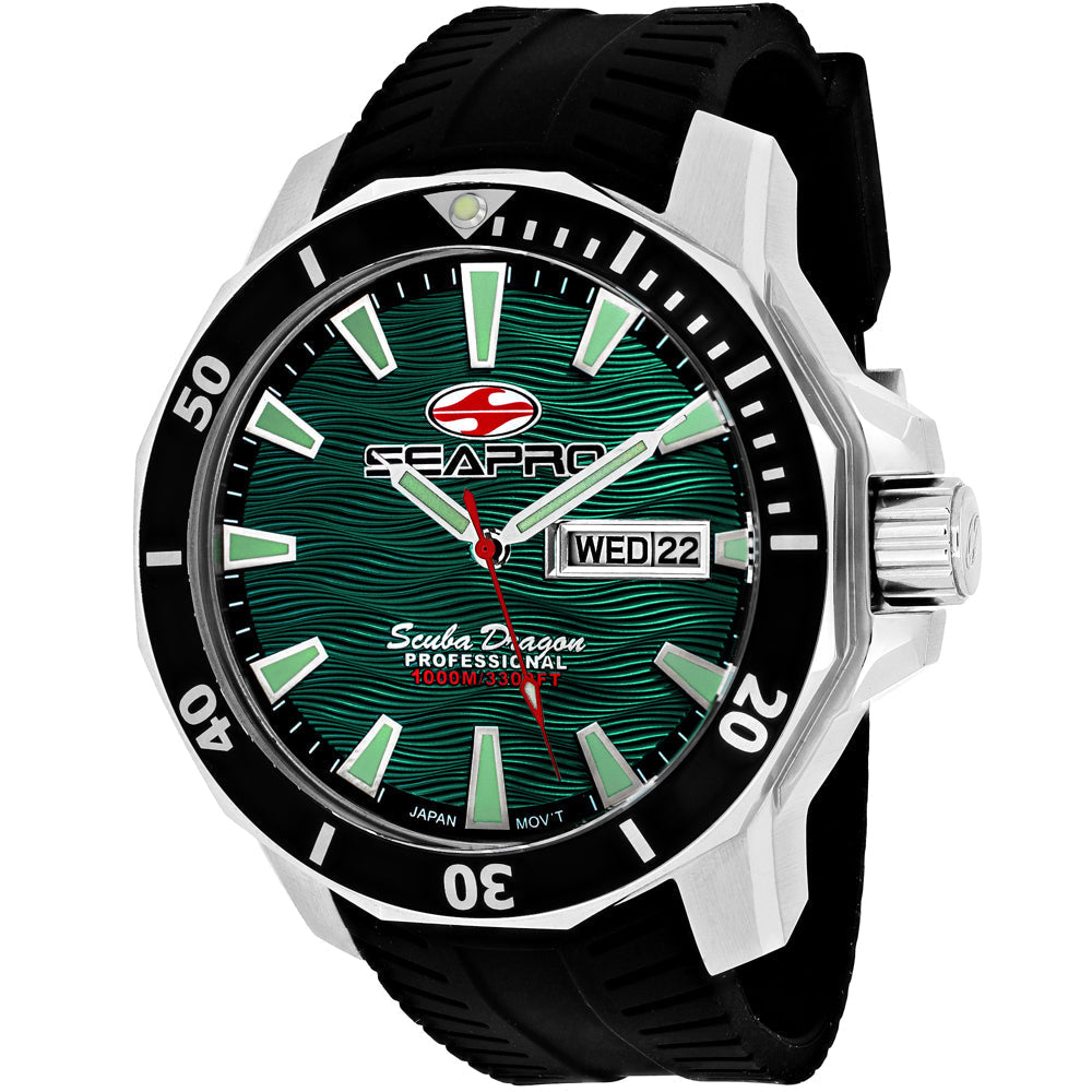 Seapro Men's Scuba Dragon Diver Limited Edition 1000 Meters Bids.com