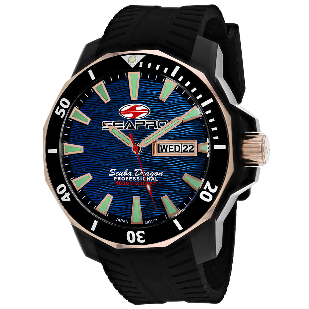 Seapro Men's Scuba Dragon Diver Limited Edition 1000 Meters Bids.com