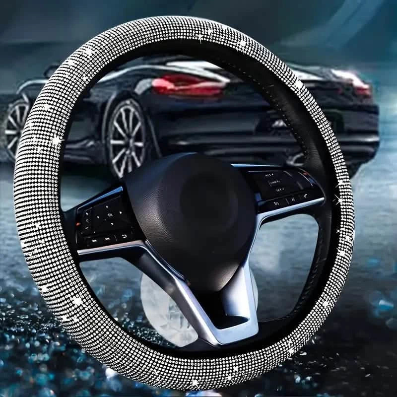 Sparkling Diamond Steering Wheel Cover DailySale
