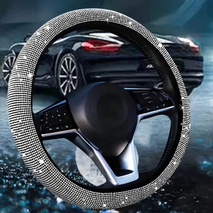 Sparkling Diamond Steering Wheel Cover DailySale