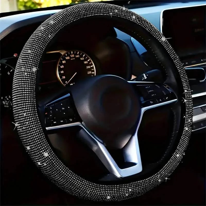 Sparkling Diamond Steering Wheel Cover DailySale