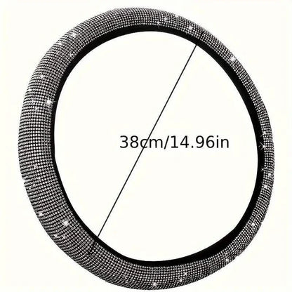 Sparkling Diamond Steering Wheel Cover DailySale