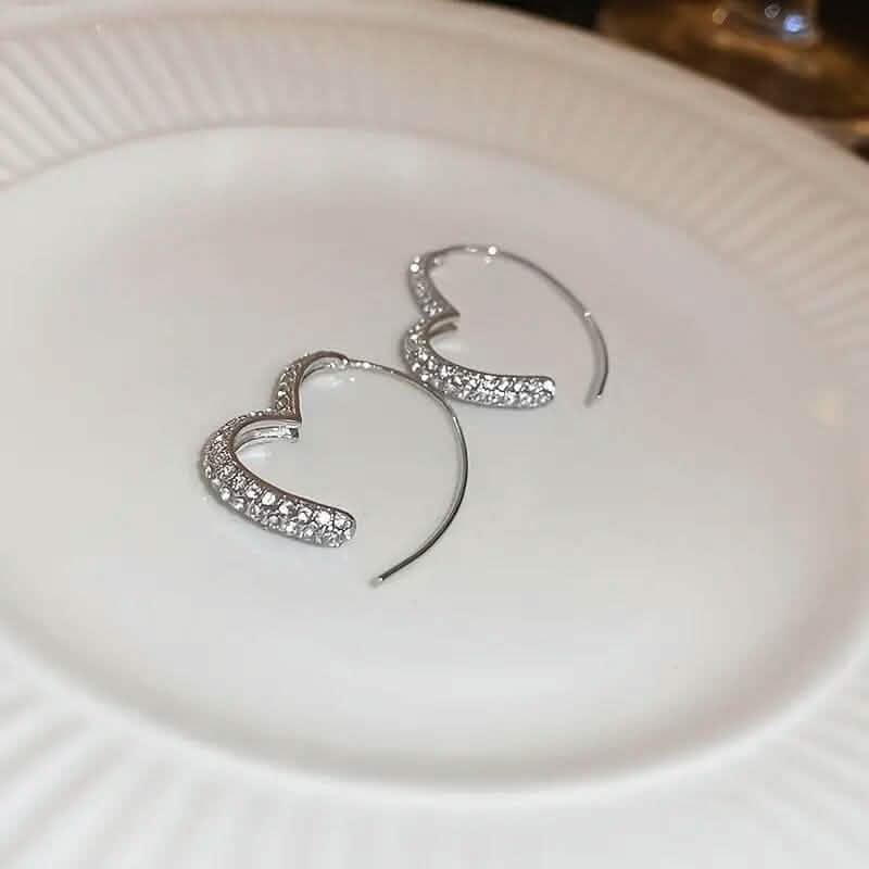 Sparkling Silver Earrings for Women DailySale