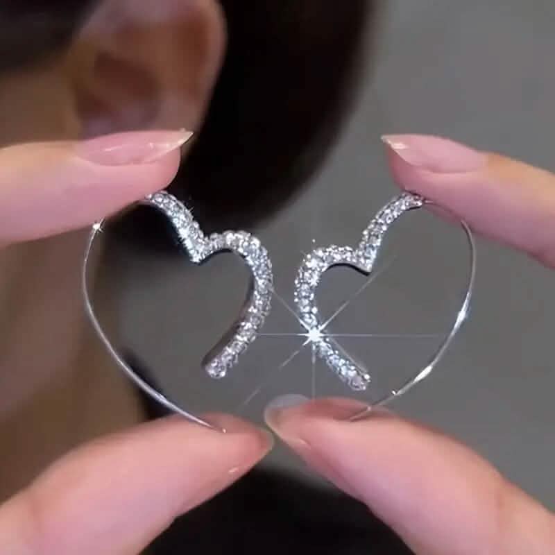 Sparkling Silver Earrings for Women DailySale
