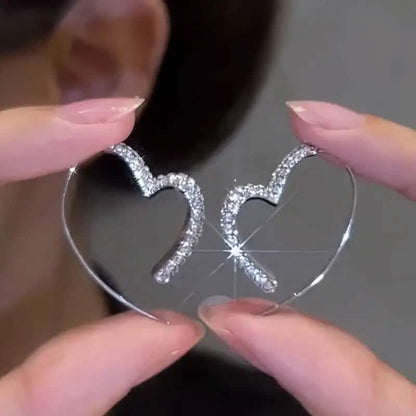 Sparkling Silver Earrings for Women DailySale