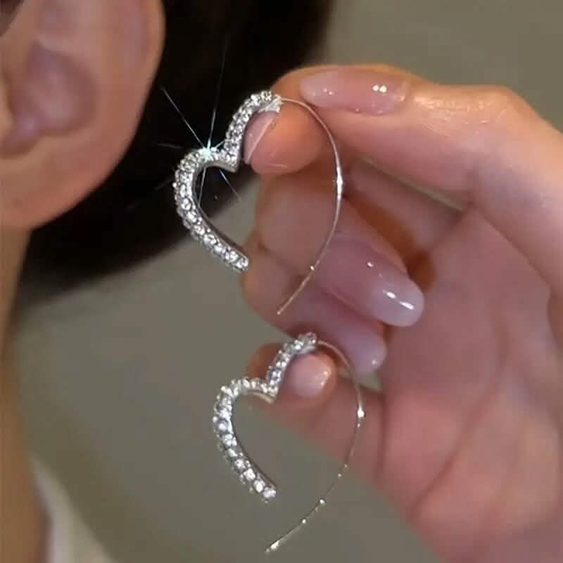 Sparkling Silver Earrings for Women DailySale