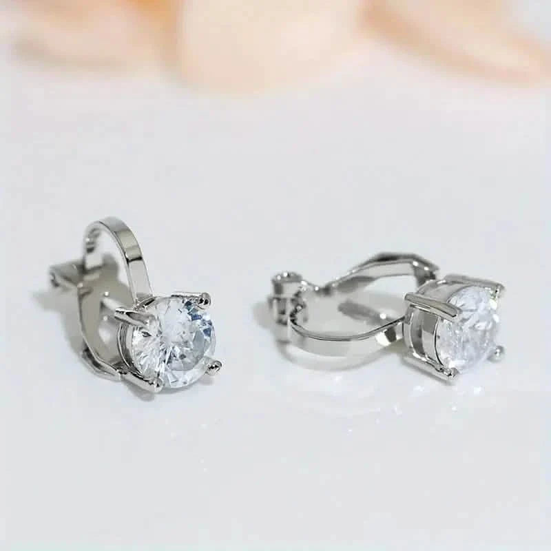 Sparkling Round Perforated Women's Earrings DailySale