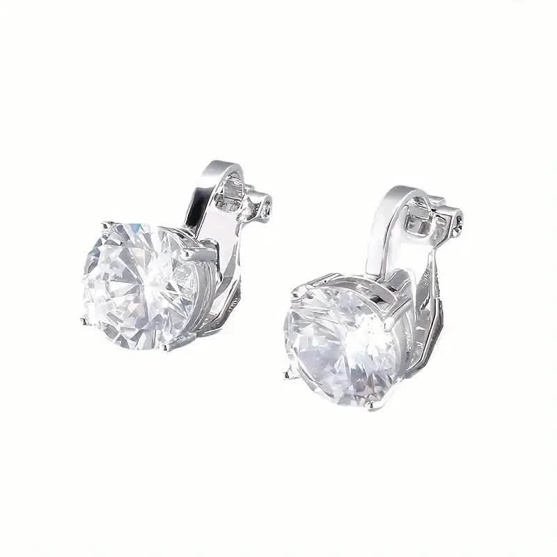 Sparkling Round Perforated Women's Earrings DailySale