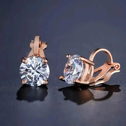 Sparkling Round Perforated Women's Earrings DailySale