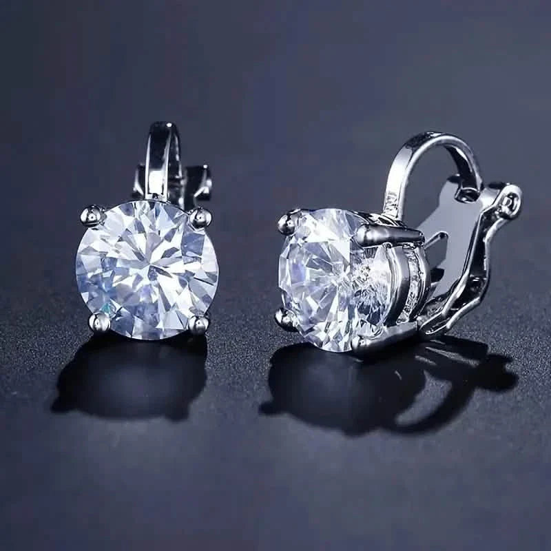 Sparkling Round Perforated Women's Earrings DailySale