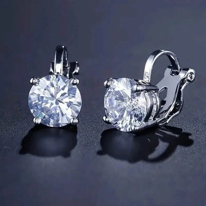 Sparkling Round Perforated Women's Earrings DailySale