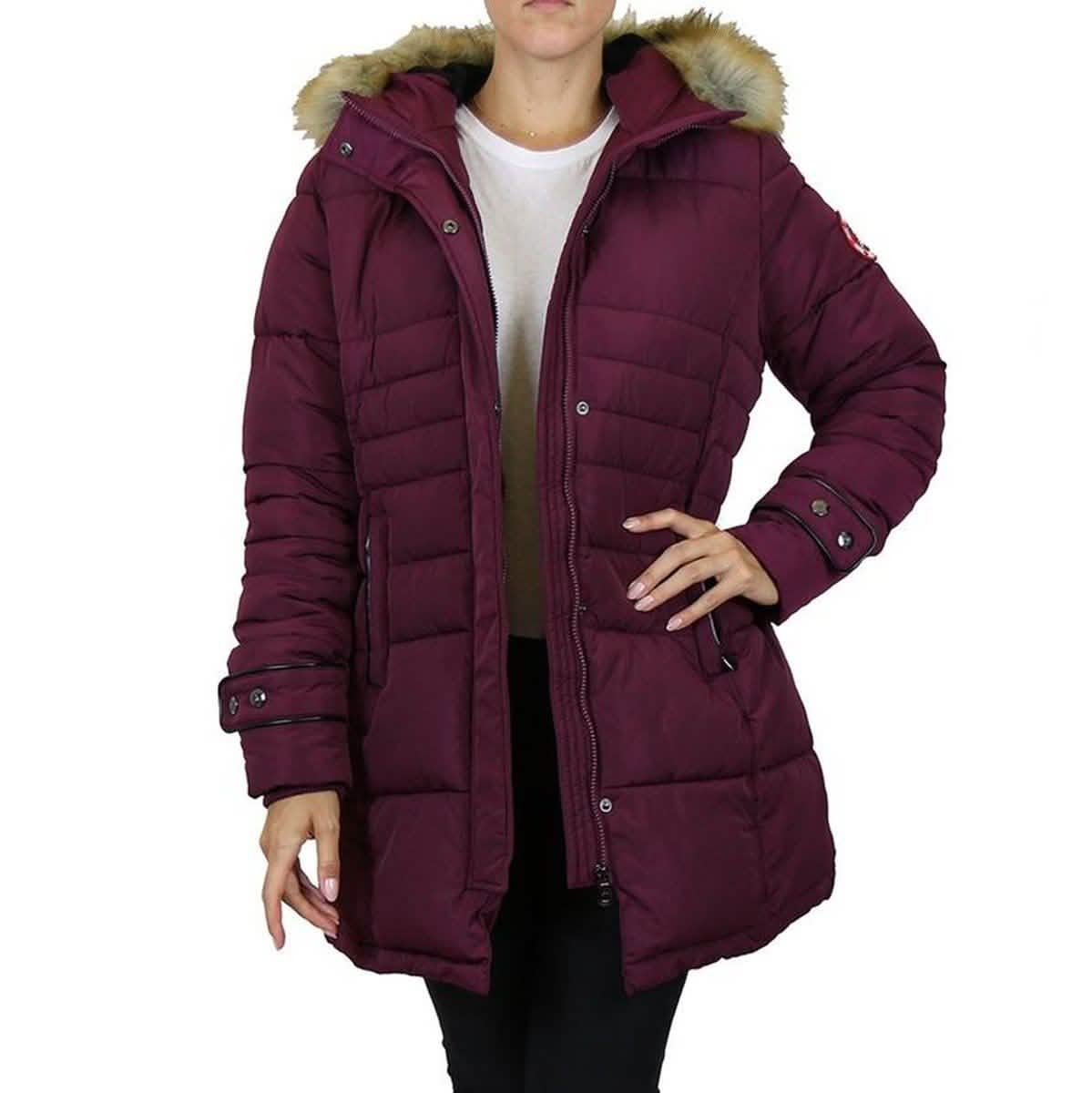 Spire By Galaxy Heavyweight Women's Parka with Hood DailySale